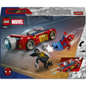 LEGO Super Heroes 76336 Spider-Man a auto vs. venomizovaný Wolverine