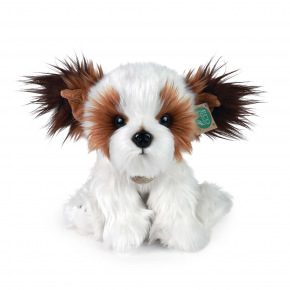 Rappa Plyšový pes shih tzu sedící 28cm ECO-FRIENDLY