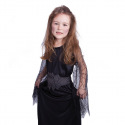 Rappa Kinderkostüm schwarze Hexe/Halloween (M)