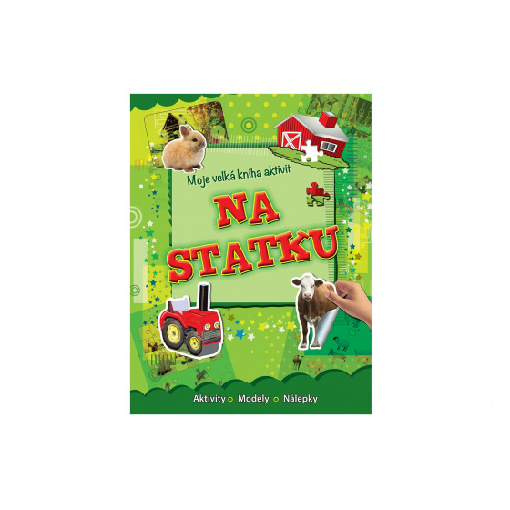 Mein großes Aktivitätsbuch Auf dem Bauernhof CZ Version 21x28cm
