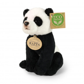 Rappa Plyšová panda sedící 15 cm ECO-FRIENDLY Rappa Plyšová panda sedící 15 cm ECO-FRIENDLY