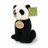 Rappa Plyšová panda sedící 15 cm ECO-FRIENDLY