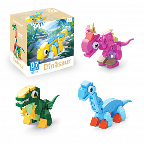 Rappa Stavebnice dinosaurus 10v1