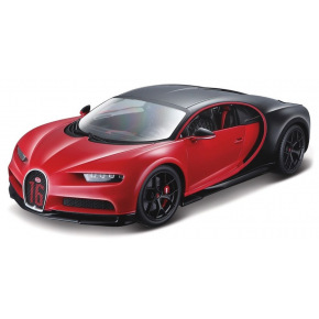 Bburago 1:18 Plus Bugatti Chiron Sport PLUS czerwony