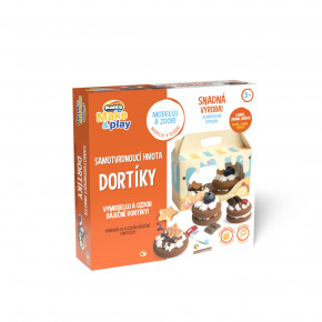 Mac Toys MODELO Samotvrdnoucí hmota - Dortíky