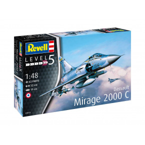 Revell Plastic ModelKit letadlo 03813 - Dassault Mirage 2000C (1:48)