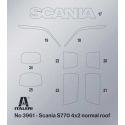 Italeri Model Kit truck 3965 - Scania S770 V8 "White Cab" (1:35)