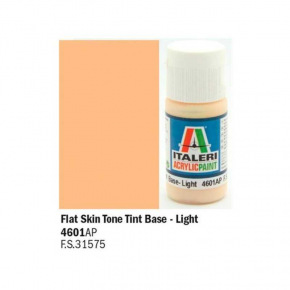 Italeri Farba akrylowa 4601AP - płaska baza w odcieniu skóry - jasna 20ml