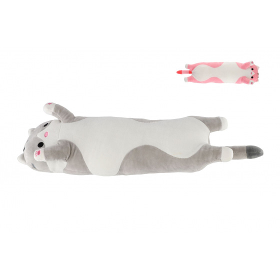 Teddies Katze/Kätzchen liegend Plüsch 50x15cm 3 Farben