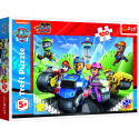 Trefl Puzzle Paw Patrol auf Motorrädern/Paw Patrol 100 Teile 41x27,5cm in Schachtel 29x19x4cm