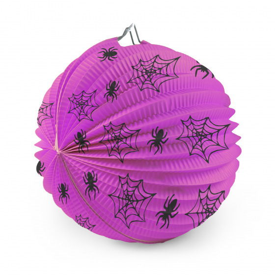 Rappa Lampion Halloween Spinnen 25 cm