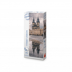 Dino TÝNSKÝ CHRÁM 75 panoramic Puzzle TRAVEL