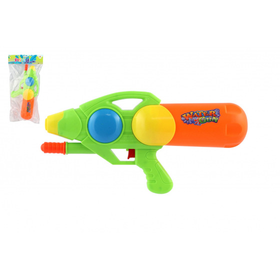 Teddies Wasserpistole Kunststoff 33cm 3 Farben