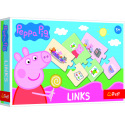 Trefl Hra Links skládanka Prasátko Peppa/Peppa Pig 14 párů vzdělávací hra v krabici 21x14x4cm