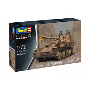Revell Plastic ModelKit military 03316 - Sd. Kfz. 138 Marder III Ausf. M (1:72)