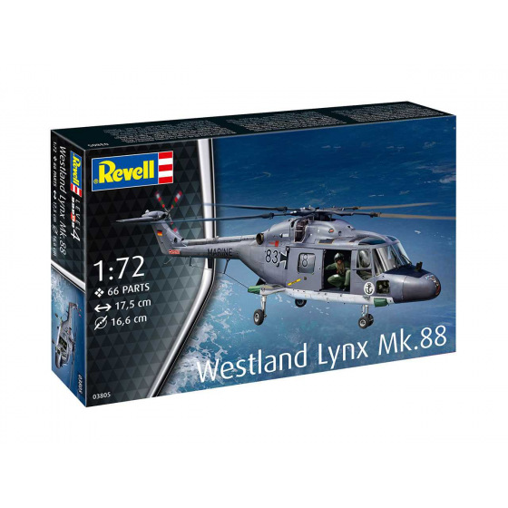 Revell Plastic ModelKit vrtulník 03805 - Westland Lynx (1:72)