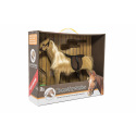 Teddies Koń do czesania duży z akcesoriami plastikowy 38cm w pudełku 40x34,5x12cm