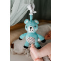 Medvídek babyted natahovací hrací strojek plyš 30cm závěs na postýlku/kočárek na kartě v sáčku 0m+