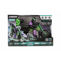 Teddies Motorka RC plast 22cm 2,4GHz na dálkové ovládání na baterie v krabici 33x23x13cm