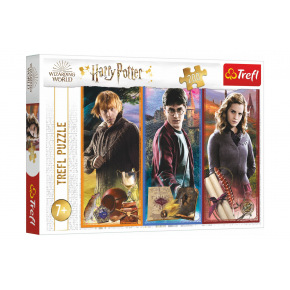 Trefl Puzzle Trefl W świecie magii i czarów/Harry Potter 200 elementów 48x34cm w pudełku 33x23x4cm