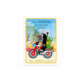 Akim Omalovánky Jak Krtek cestoval 15x21cm A5 Akim Omalovánky Jak Krtek cestoval 15x21cm A5