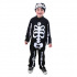 Rappa Kinderkostüm Skelett mit Mütze (M)