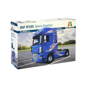 Italeri Model Kit truck 3933 - DAF XF105 Space America (1:24)