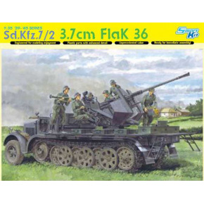 Dragon Model Kit military 6541 - Sd. Kfz.7/2 3,7 cm FLAK 36 (SMART KIT) (1:35)