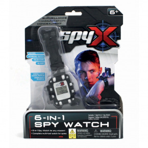 SpyX Špionážní hodinky 6v1