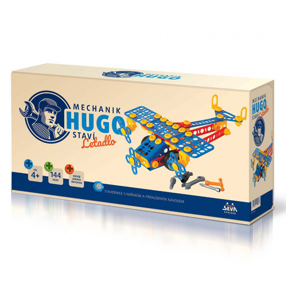 Seva Mechanik Hugo staví Letadlo