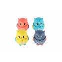 Teddies Sova plast 7x8cm mačkací jezdící 4 barvy