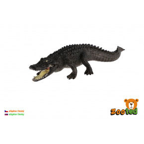 Aligátor čínský zooted plast 19cm