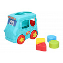 Wiky Vkládačka autobus 16cm na volný chod v krabici 18x20x11cm