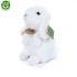 Rappa Plyšový králik biely stojaci 18 cm ECO-FRIENDLY