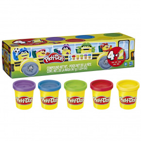 Play-Doh Back to school balení 5 ks kelímků