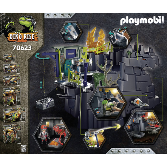 Playmobil Dinosauří skála