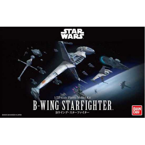 Revell Plastic ModelKit BANDAI Star Wars 01208 - B-Wing Starfighter (1:72)