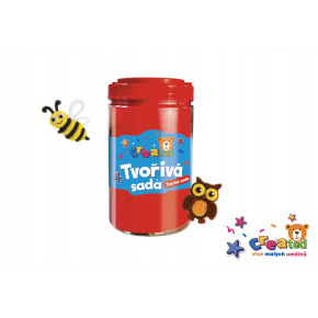 Tvořivá sada created v plastové dóze 12x21cm