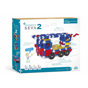 SEVA Stavebnice SEVA 2 KLASIK 376 dílků