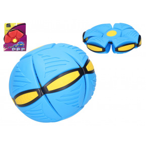 Wiky Flat Ball - Hoď disk, chyť míč! plast 22cm 2 barvy na kartě 22x27x5,5cm