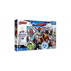 Trefl Puzzle 104 XL Super Shape Vaši oblíbení Avengers/The Avengers 60x40cm v krabici 40x27x6cm