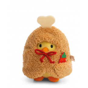 NICI Plyšová hračka Mymochi Kuře Tschieps v kostýmu kuřecího stehýnka - dárkové balení