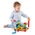 Woody Wózek z małymi klockami Woody - 34 elementy