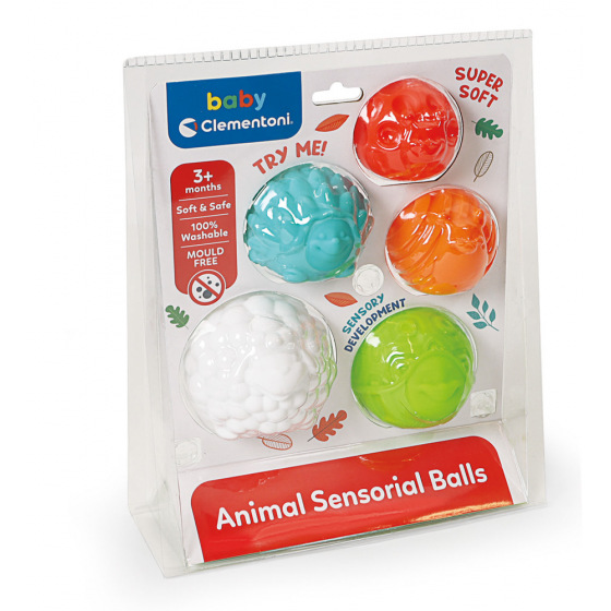 Clementoni Kulki sensoryczne, 5 sztuk