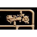 Italeri Modellbausatz Figuren 6121 - WWII - DEUTSCHE MOTORRÄDER (1:72)