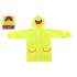 Teddies Kinderregenmantel Ente Größe 110-120cm gelb im Beutel 23x25cm