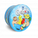 Bonaparte Grabolo 3D společenská hra dřevo v plechové krabičce 12x12x6cm