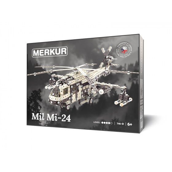 MERKUR - Stavebnice Merkur - Vrtulník Mil Mi-24
