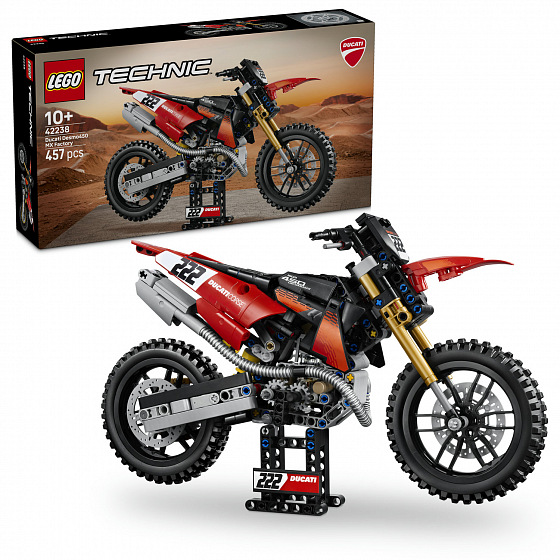 LEGO Technic 42238 Motorka Ducati Desmo450 MX Factory