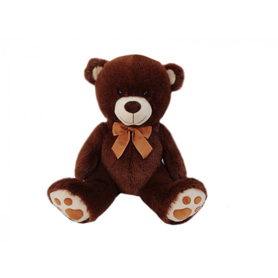 mac toys Sitzender brauner Teddybär, 40 cm
